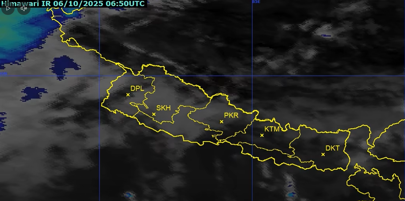 मनसुन बाहिरिए पनि दुई प्रदेशमा वर्षाको सम्भावना