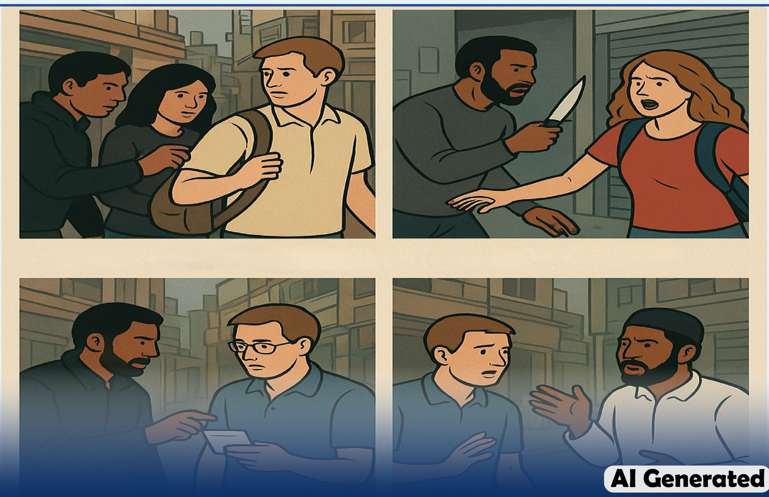 पर्यटकलाई दुःख दिएको र लुटपाटको आरोपमा १३ जना पक्राउ