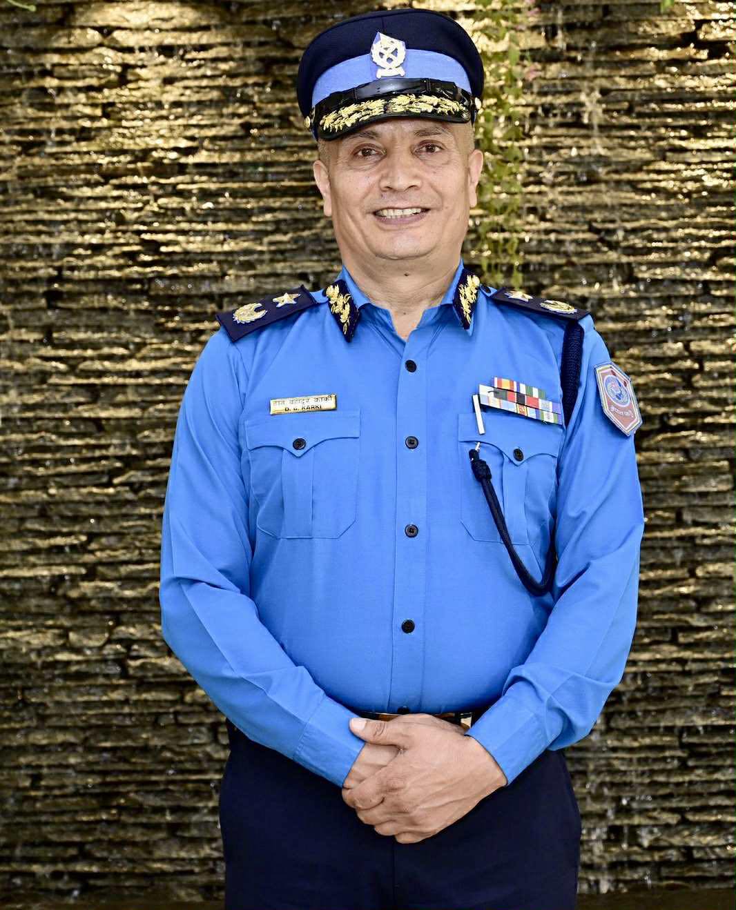 नेपाल प्रहरीको महानिरीक्षकमा एआईजी दानबहादुर कार्की नियुक्त