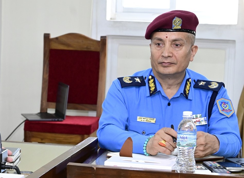 ३३ औं प्रहरी महानिरीक्षक दानबहादुर कार्कीले आजदेखि  नेपाल प्रहरीको कमाण्ड सम्हाल्ने