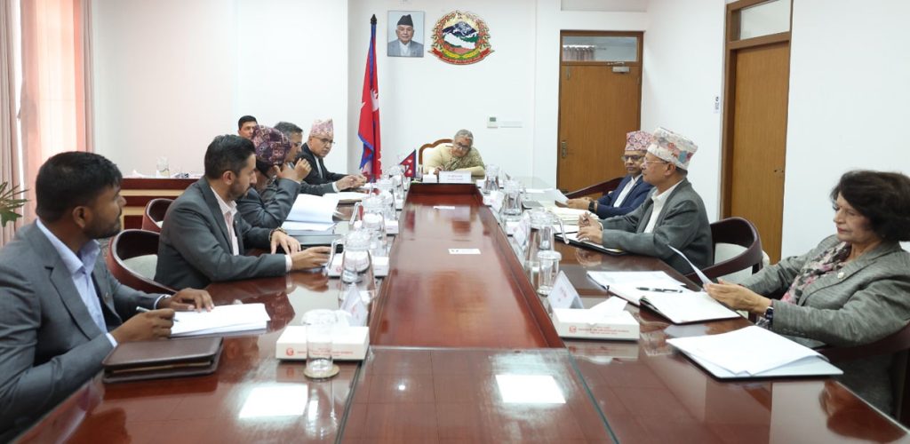 सोमबार साँझ सिंहदरबारमा बसेको मन्त्रीपरिषद्को बैठकका निर्णयहरु