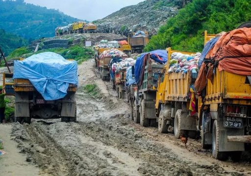 बञ्चरेडाँडामा उपत्यकाको फोहर विसर्जनमा पुनः अवरोध