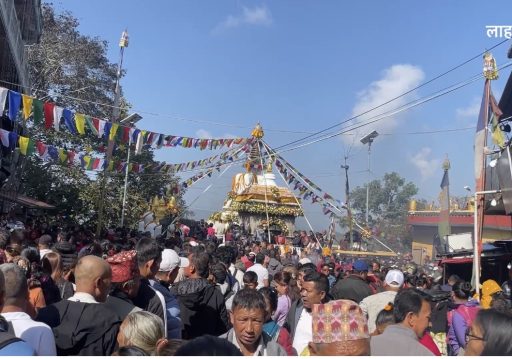 ‘पितृ’ का नाममा दीप प्रज्वलन गर्दै नमोबुद्ध जात्रा सम्पन्न