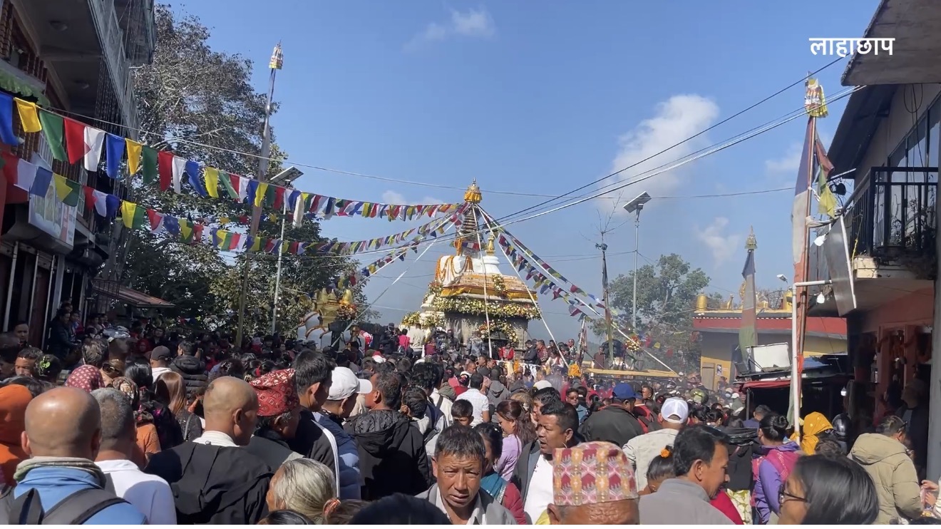 ‘पितृ’ का नाममा दीप प्रज्वलन गर्दै नमोबुद्ध जात्रा सम्पन्न