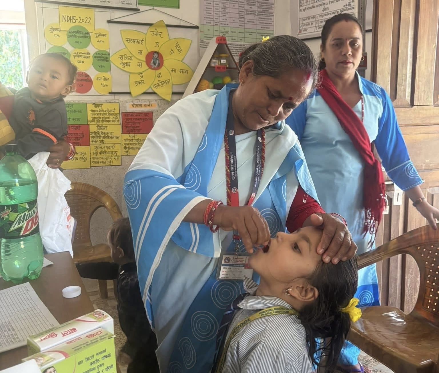 बालबालिकालाई भिटामिन ‘ए’ आज पनि खुवाइँदै