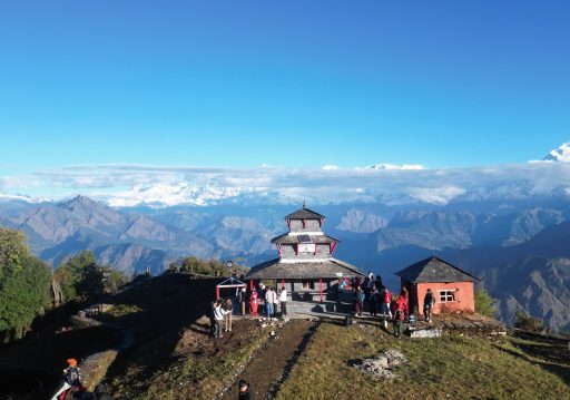 धार्मिक पर्यटकीयस्थल तिनचुलेमा पूर्वाधार निर्माण