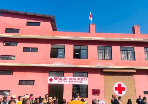 भक्तपुरमा रेडक्रसको ‘केन्द्रीय गोदामघर’ तयार