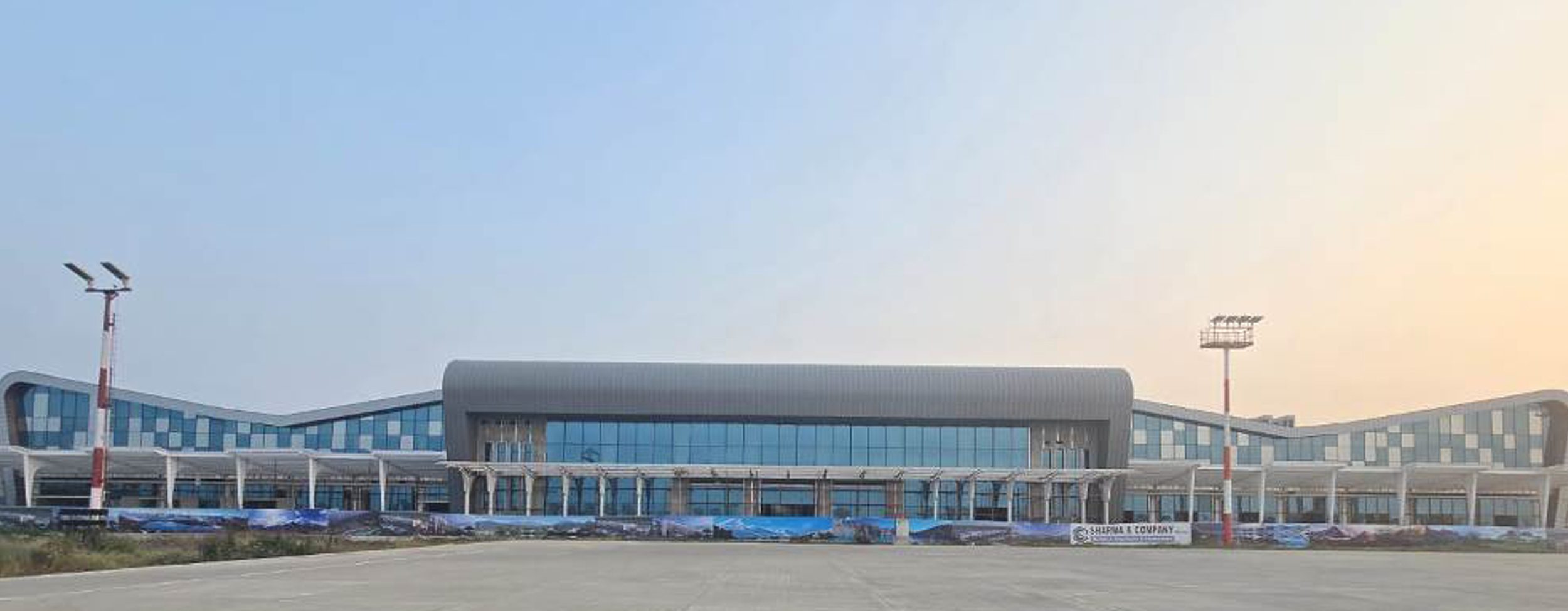 निर्धारित समयभन्दा अगावै तयार भयो राँझा विमानस्थलको नयाँ टर्मिनल भवन