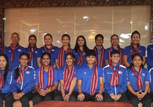 महिला क्रिकेट टोली भारत प्रस्थान