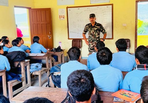 प्रकृति संरक्षणसम्बन्धी सचेतना जगाउँदै सेना