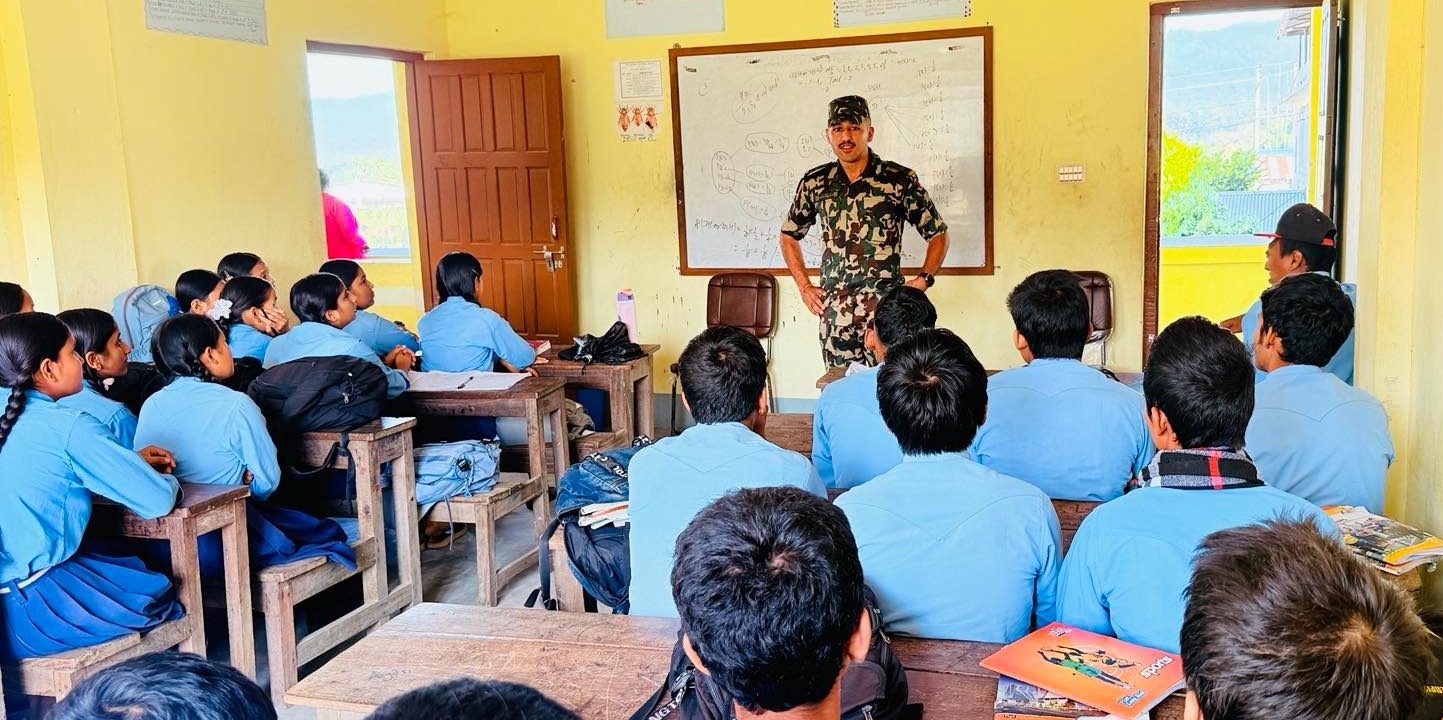 प्रकृति संरक्षणसम्बन्धी सचेतना जगाउँदै सेना