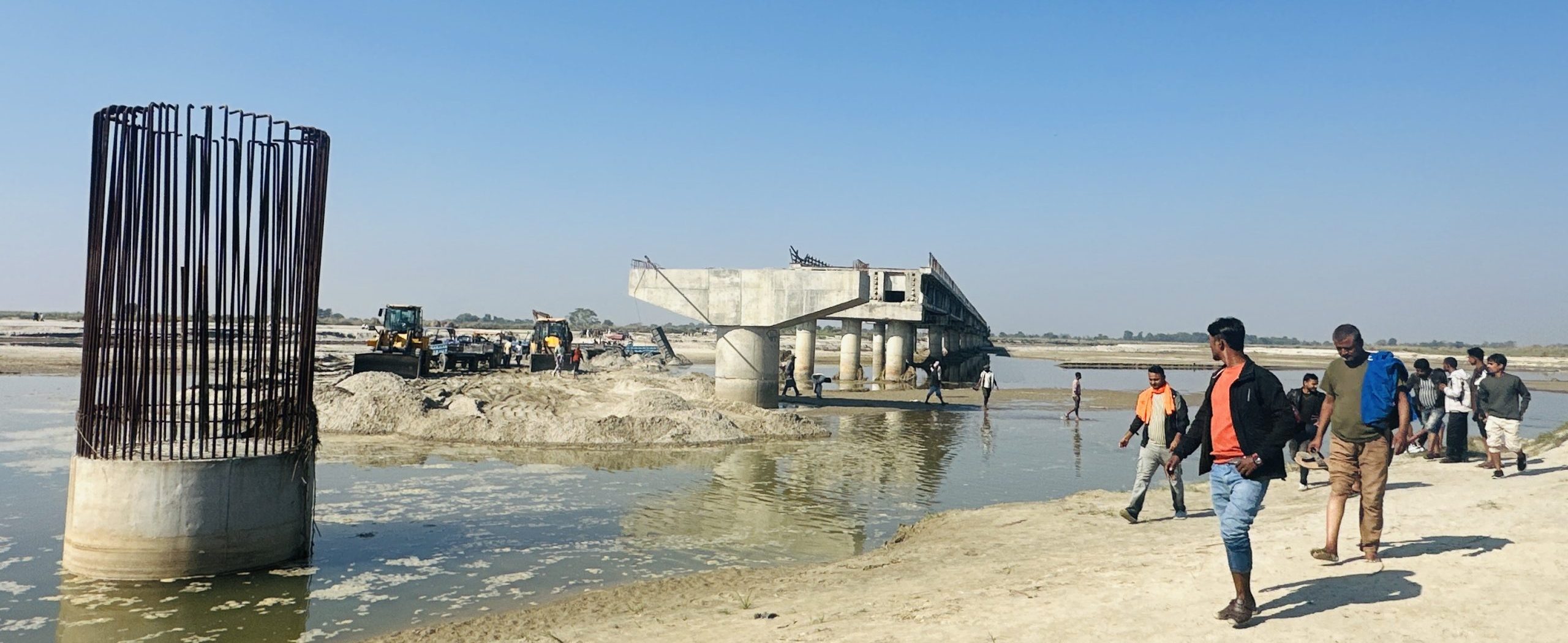 तीन महिनाभित्र कमला पुल सम्पन्न गर्ने निर्माण कम्पनीको प्रतिबद्धता