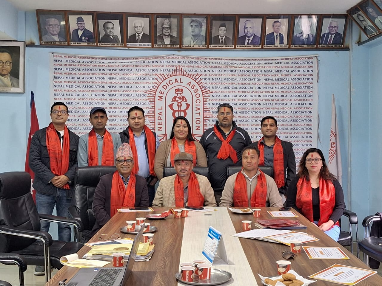 आकस्मिक तथा सामान्य चिकित्सा क्षेत्रमा कार्यरत  चिकित्सकहरुको संस्था ‘जिपीम्यान’ को नयाँ कार्यसमिति