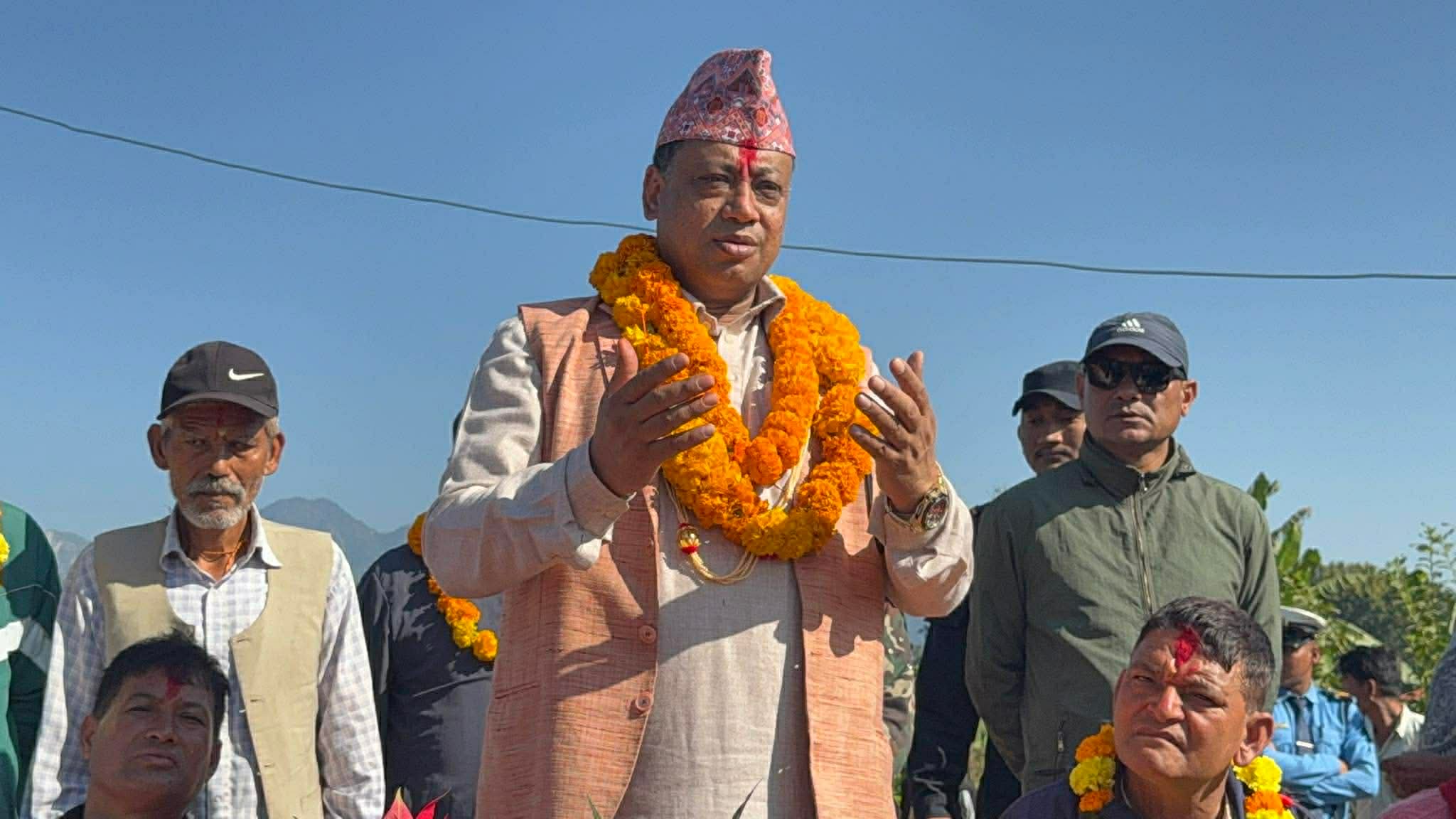 निर्वाचनका बेला भ्रम छर्नेहरु आउँछन्, काम गर्नेलाई रोज्नुहोस्ः मुख्यमन्त्री बानियाँ