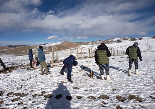 कोरलास्थित सीमाक्षेत्रमा संयुक्त गस्ती
