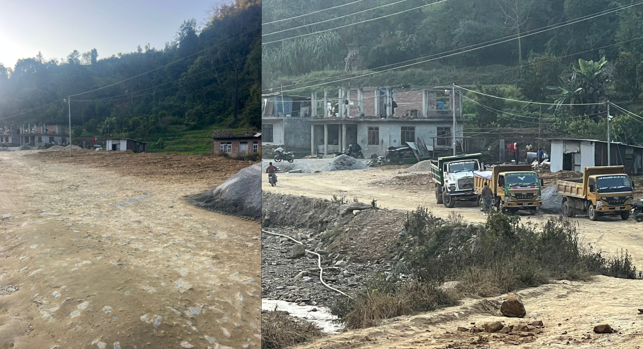 टिपर सञ्चालनमा कडाई गर्दै खोपासी प्रहरी