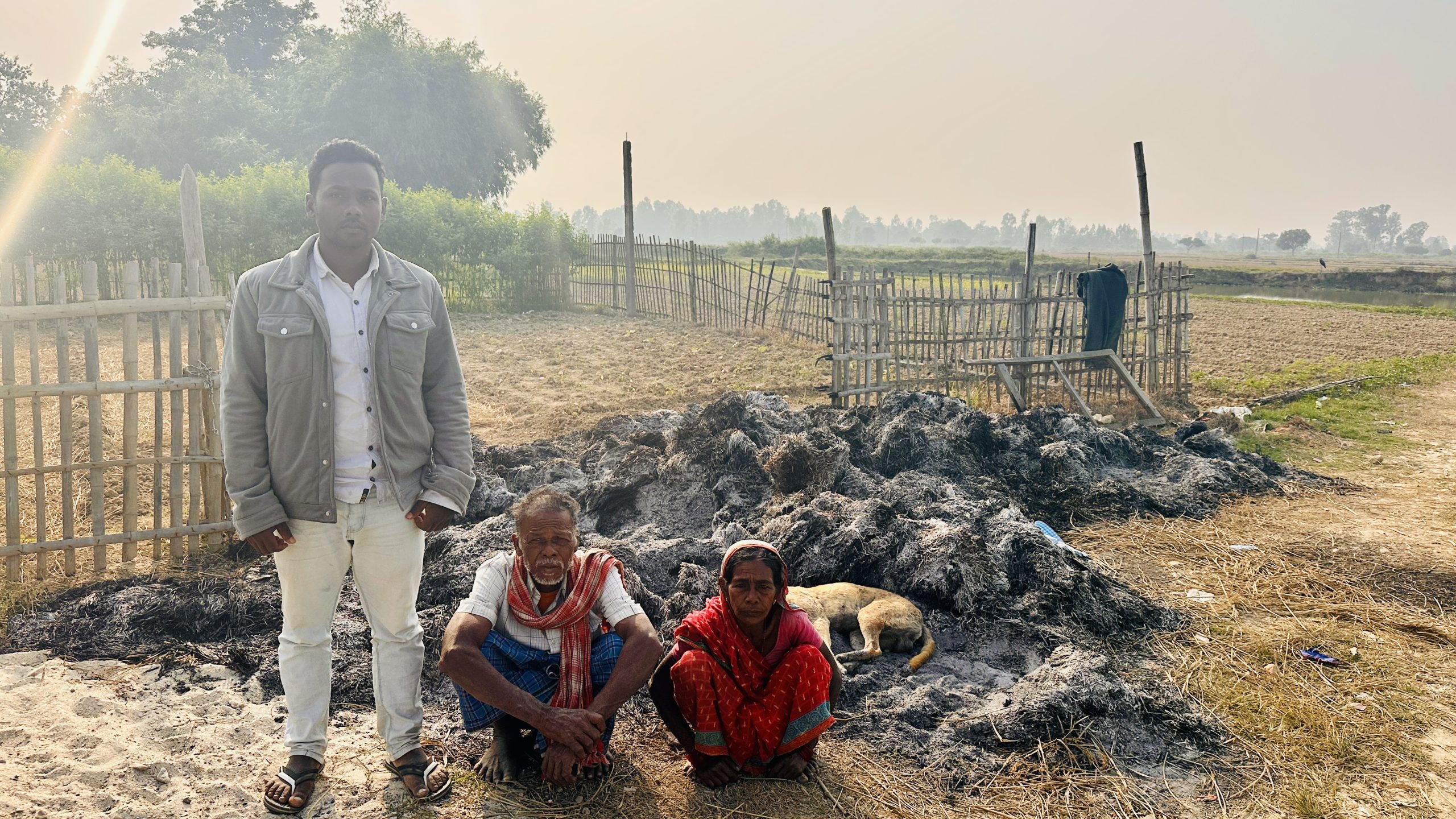 धानको कुन्यूसँगै जल्यो मुसहर परिवारको सपना