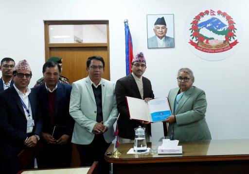 प्रधानमन्त्रीसमक्ष जेनजी आन्दोलनको क्षतिसम्बन्धी प्रतिवेदन पेस