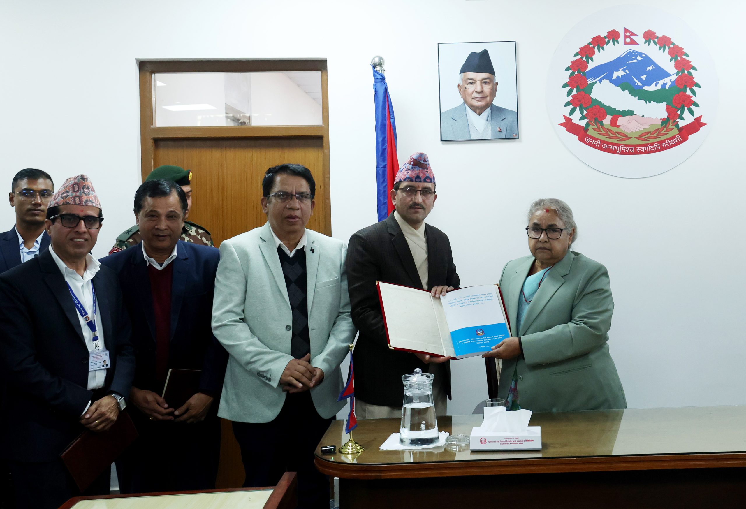 प्रधानमन्त्रीसमक्ष जेनजी आन्दोलनको क्षतिसम्बन्धी प्रतिवेदन पेस