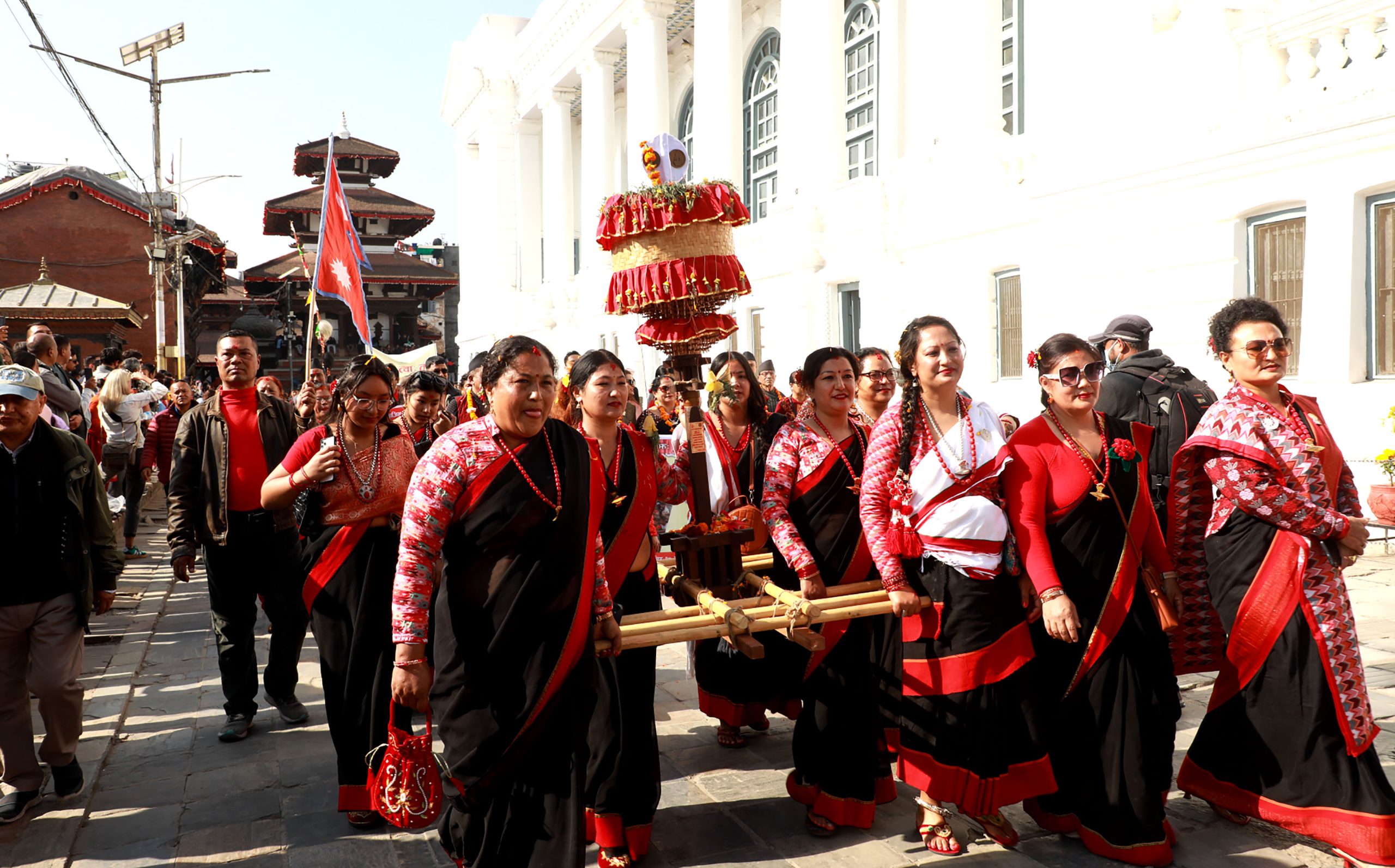 मार्गशीर्ष शुक्ल पूर्णिमाः धानको पूजा गरी मनाइयो धान्यपूर्णिमा