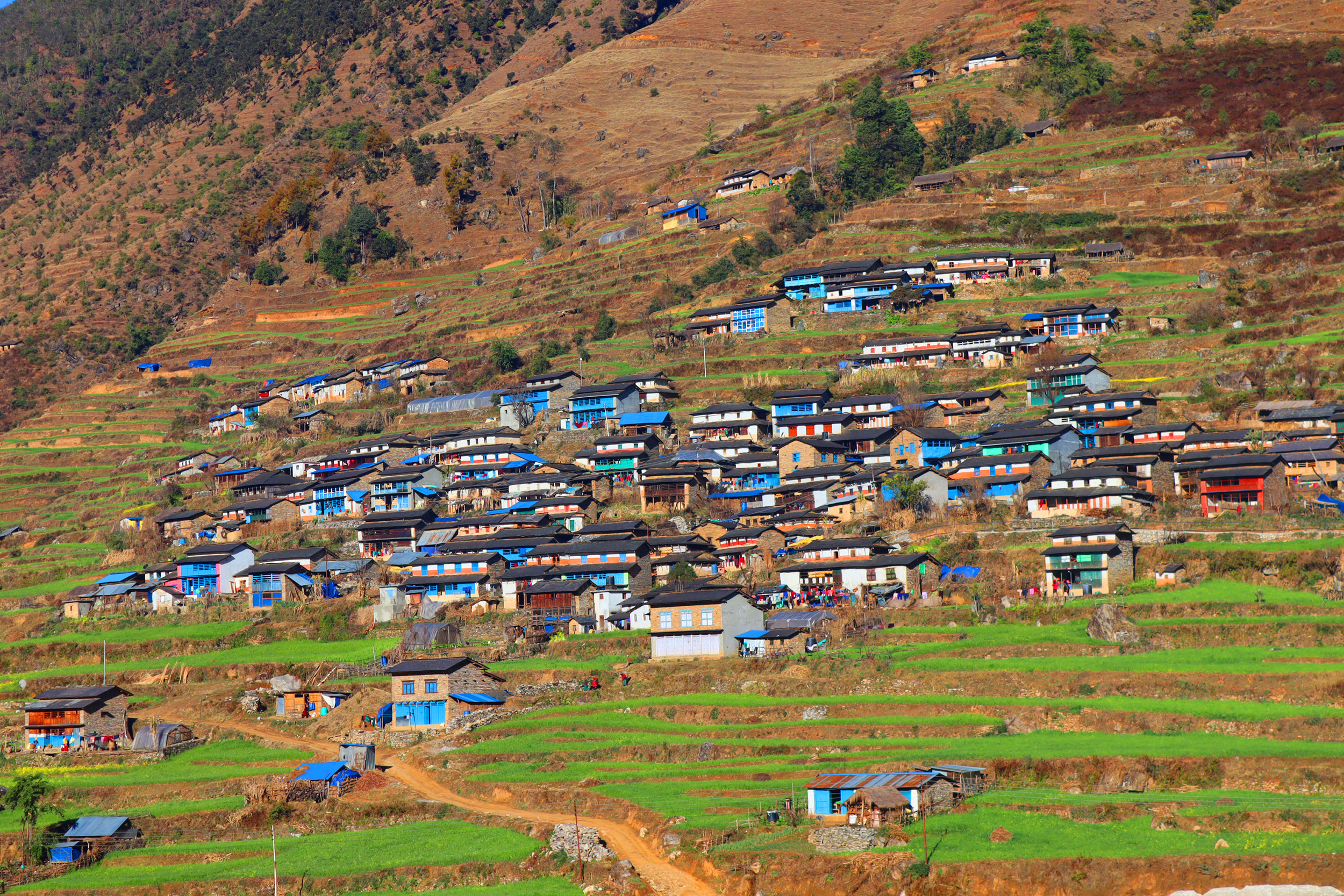 गाउँको मौलिकता कायम राख्न चुनौती