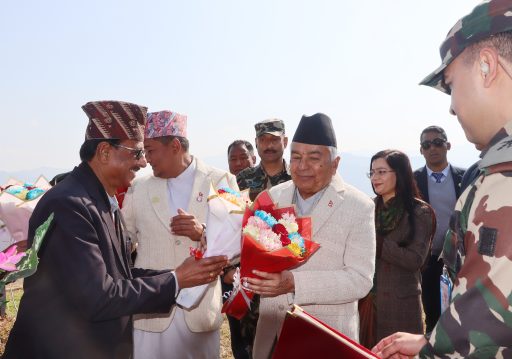 राष्ट्रपति पौडेल बागलुङमा