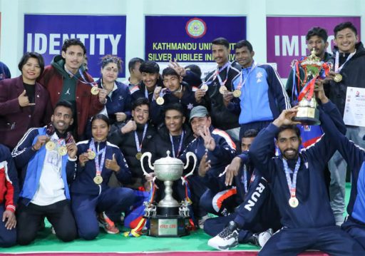 तेस्रो विश्वविद्यालय खेलकुद : त्रिभुवन विश्वविद्यालयको ह्याट्रिक